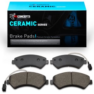 Ram Promaster 2500 Brake Pads - Front - R1 Concepts - Ceramic - `14-`22 Ram Promaster 2500 Brake Pads - Front - R1 Concepts - Ceramic - `14-`22
